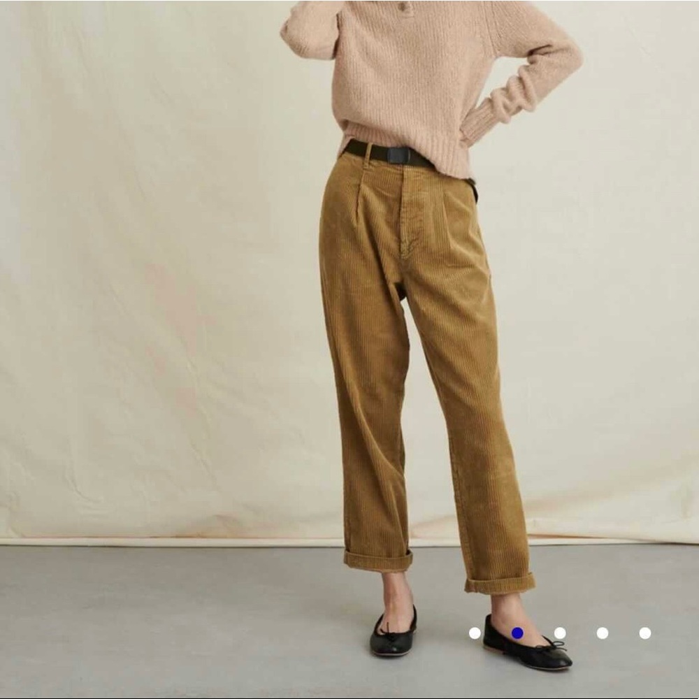 Alex Mill pleated corduroys